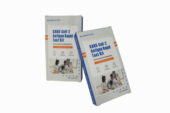 Self Test Kit Tes Diagnostik Cepat Operasi Sederhana Kit Tes Antigen SARS COV 2