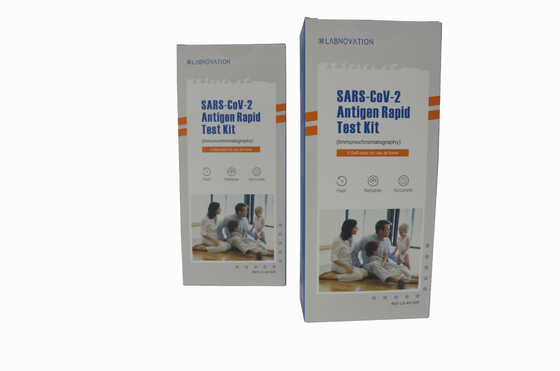 Rapid Test Kit COVID-19 Antigen Rapid Test Kit 99,30% CoV-19 Nasal Swab Antigen Rapid Self Test Kit Operasi Sederhana