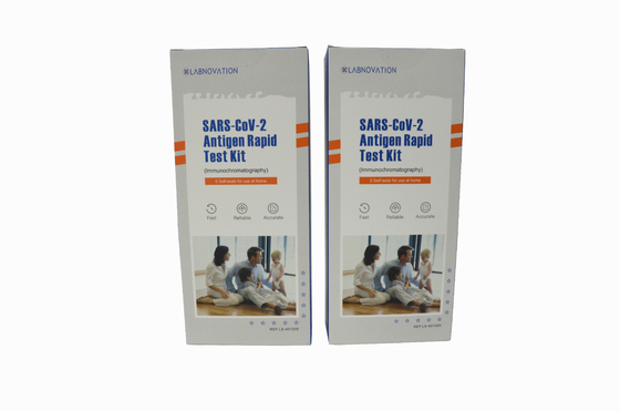 Rapid Test Kit COVID-19 Antigen Rapid Test Kit 99,30% CoV-19 Nasal Swab Antigen Rapid Self Test Kit Operasi Sederhana