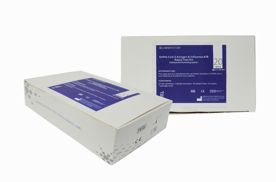 Kit Tes Cepat Komprehensif Antigen Dan Influenza A/B 90% Sensitivitas Kit Tes Cepat