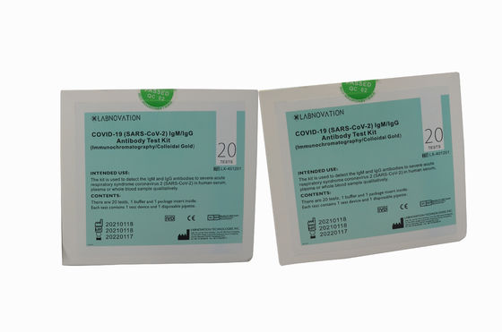 Universal SARS-CoV-2 IgG IgM Antibodi Rapid Test Kit Sensitivitas 90%