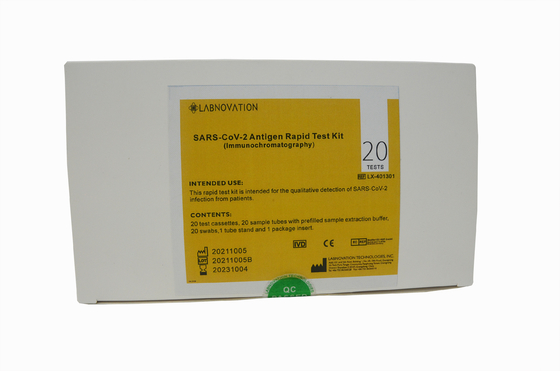 Satu Langkah Antigen Rapid Test Kit Nasal Swab CE Bersertifikat Untuk SARS-CoV-2