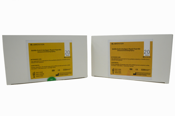 Rapid Antigen Test Kit CoV-19 Antigen Rapid Test Kit Akurasi 99% 20 Tes Per Kotak