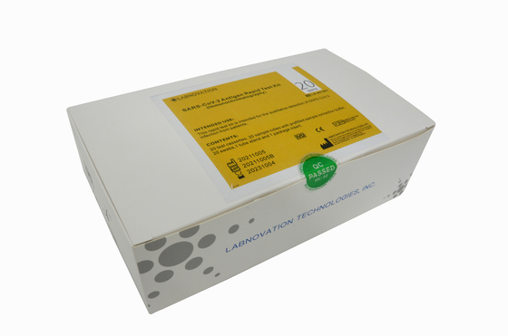 Kit Tes Cepat Antigen SARS-CoV-2 20 Tes Profesional Menggunakan Kit Tes Cepat