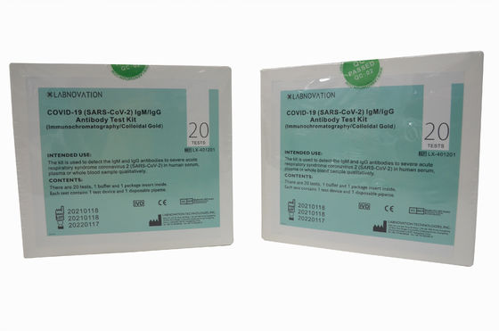 Kit Tes Cepat Antibodi SARS-CoV-2 IgG/IgM, Operasi Sederhana, Akurasi Tinggi