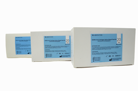Labnovation Kaset Saliva Antigen Rapid Test Kit Akurasi 98,02%