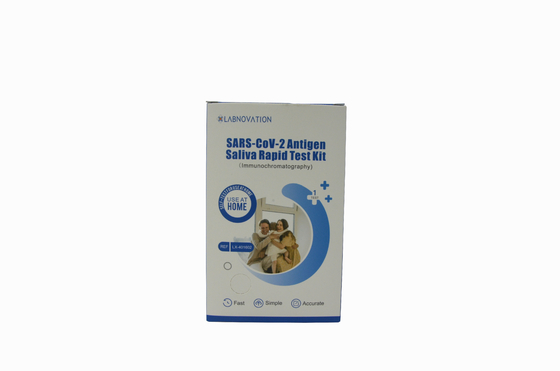 Labnovation SARS CoV 2 Antigen Saliva Rapid Test Kit Self Test Paket Tunggal