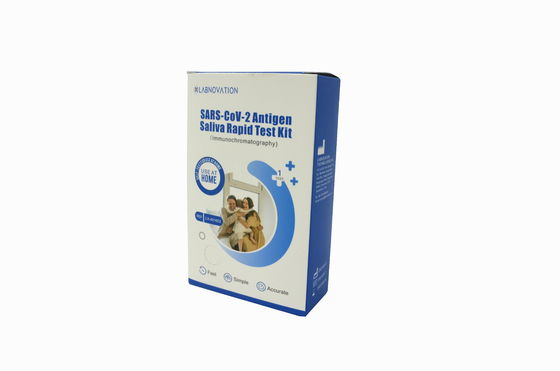 Labnovation SARS CoV 2 Antigen Saliva Rapid Test Kit Self Test Paket Tunggal