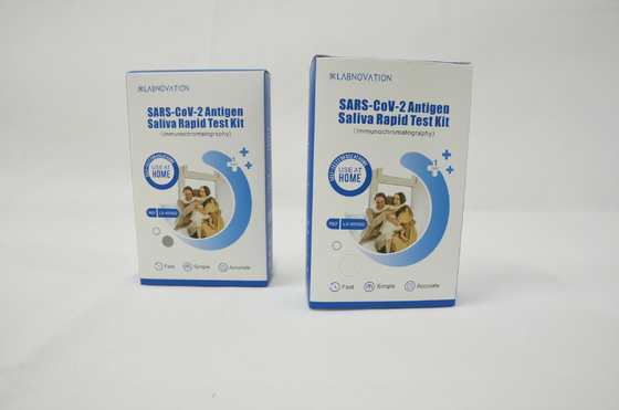 OEM ODM Nyaman 1 Test ART Self Test Kit Spesimen Air liur