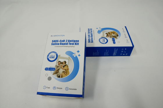 Rapid Saliva Self Test Kit Tes Antigen SARS-CoV-2 Bersertifikat ISO13485