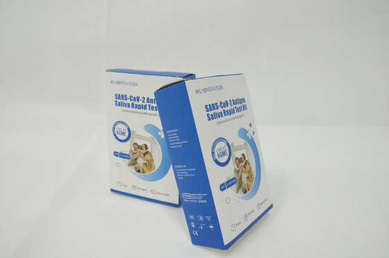 Rapid Saliva Self Test Kit Tes Antigen SARS-CoV-2 Bersertifikat ISO13485