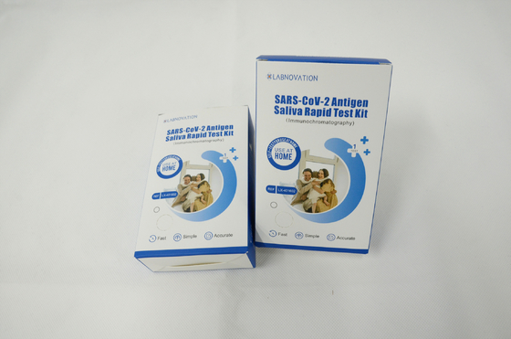 Kit Uji Diri Antigen Putih ISO9001 CoV-19 Non Invasif
