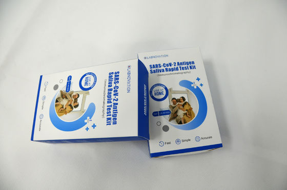 ODM Semua Orang Kit Tes Diri Air liur SARS-CoV-2 RTK Antigen Home Test Kit