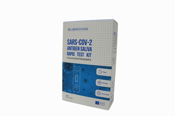Perangkat Uji Cepat Antigen Portabel ISO Cov-19 Kit Uji Saliva Disetujui Oleh KKM