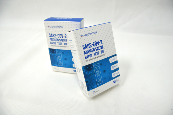 OEM Covenient Single Pack Kit Uji Antigen Saliva 10-15 Menit