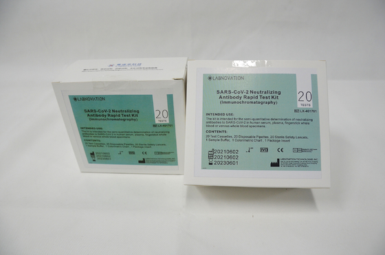 CE 98.00% Spesifisitas Penetral Antibodi Kit Untuk Pengujian Profesional