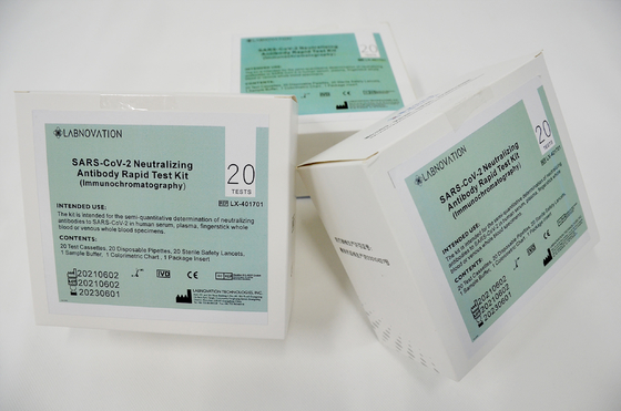 ISO9001 Universal Neutralizing Antibody Test Kit Spesimen Plasma Serum Darah Utuh