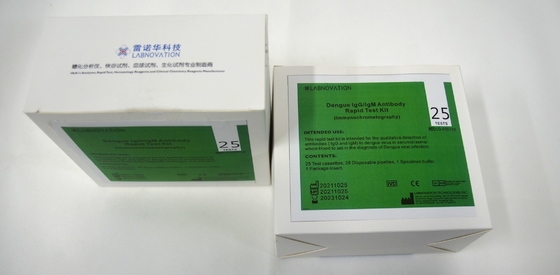 95% Kit Tes Cepat IgG IgM Dengue Profesional 25 Tes