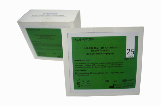 30ul Spesimen Kecil Kit Tes Antibodi Dengue Igm Igg ISO 13485