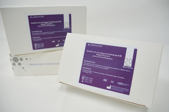 OEM ODM Komprehensif Antigen Influenza AB Test Kit Untuk Diagnostik IN VITRO