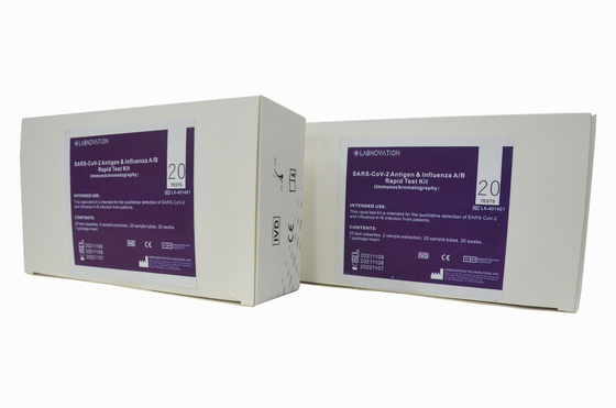 Nasal Swab COVID-19 Antigen Influenza AB Test Kit Akurasi 90%