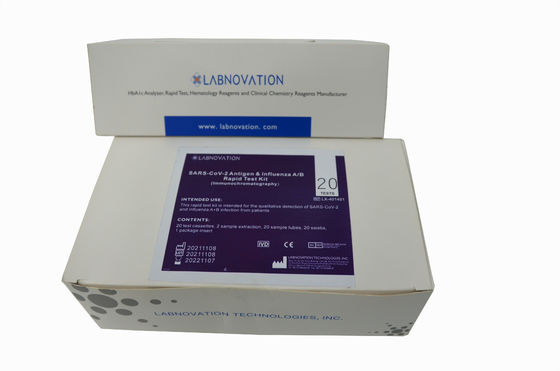Orofaringeal Swab Combo Influenza AB Rapid Test Kit ISO9001