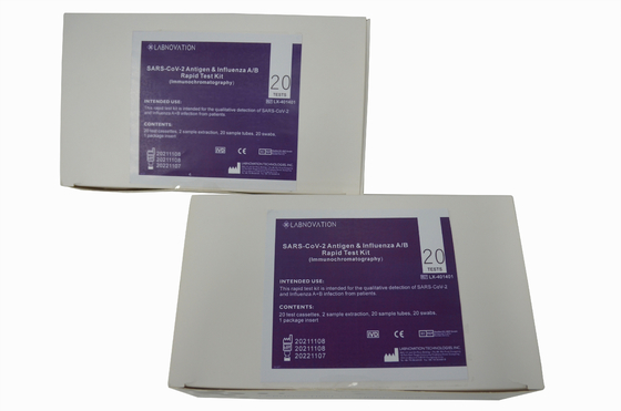 Kit Tes Influenza AB Profesional ISO 13485 Kit Antigen Flu Swab
