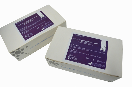 OEM Short Test Time CoV-19 Flu Swab Test Kit Solusi Satu Langkah
