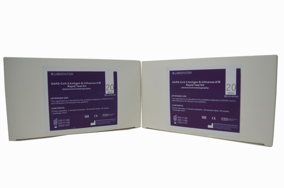 Kit Tes Cepat Antigen Influenza ISO9001 CoV-19 Untuk Tenaga Kesehatan