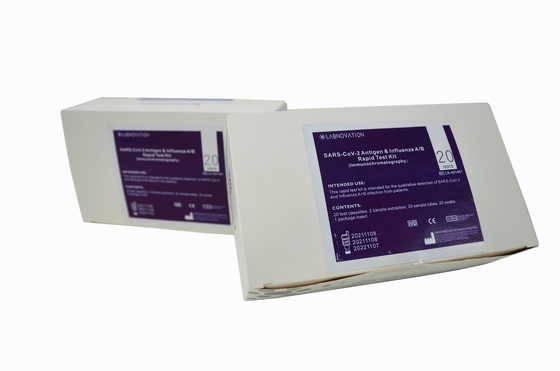 15 Menit Kit Uji AB Antigen Influenza SARS-CoV-2 Untuk Deteksi Asam Nukleat