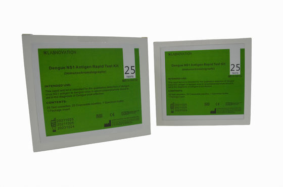 Kit Antigen Dengue NS1 Plastik ISO13485 Satu Langkah