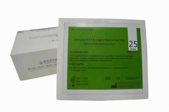 25 PCS Profesional Dengue NS1 Rapid Test Kit Negatif Positif Dengue Test Kit