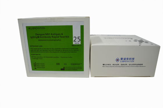 OEM 95% Akurasi Tes Antibodi Antigen Dengue Combo Rapid Test Kit