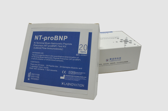 Gagal Jantung Tes POCT N-Terminal Brain Natriuretic Peptide Precursor Kit Tes NT-ProBNP