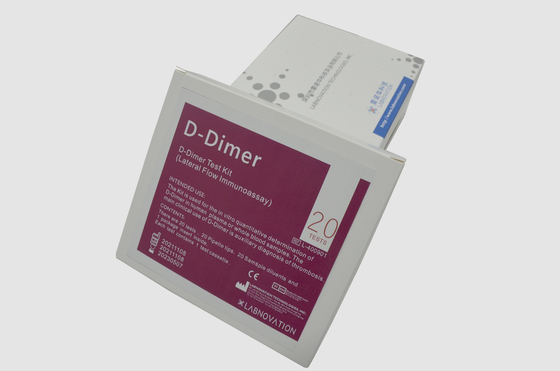 Lateral Flow Immunoassay D-Dimer Test Kit Penentuan Kuantitatif Vitro