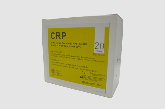 20 Tes Kit Uji CRP Kualitatif Protein C-Reaktif Untuk Penyakit Menular Bakteri