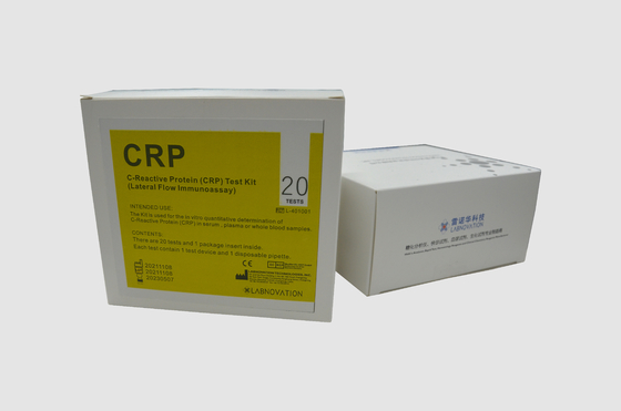 20 Tes Kit Uji CRP Kualitatif Protein C-Reaktif Untuk Penyakit Menular Bakteri