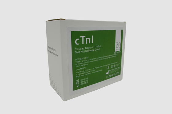 Whole Blood Cardiac Troponin I CTnI POCT Test Kit Sandwich Immunoassay