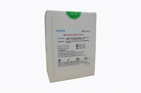HbA1C Analyzer Ues Glycosylated Hemoglobin (HbA1c) Calibrator LD-500 Sepenuhnya Otomatis HbA1c Analyzer Penggunaan Uji