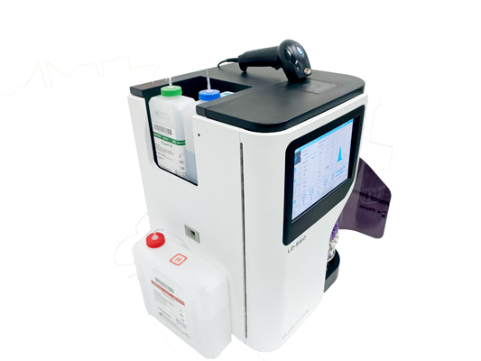 HbA1c Analyzer LD-560 Labnovation Analyzer Terbaru Untuk Pengujian HbA1c Metode HPLC Mode Ganda Untuk Operasi