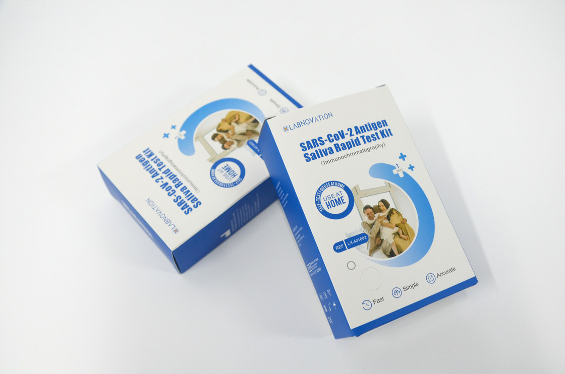 15 Min Antigen Saliva Rapid Test Kit Single Packing Self Testing Untuk ...